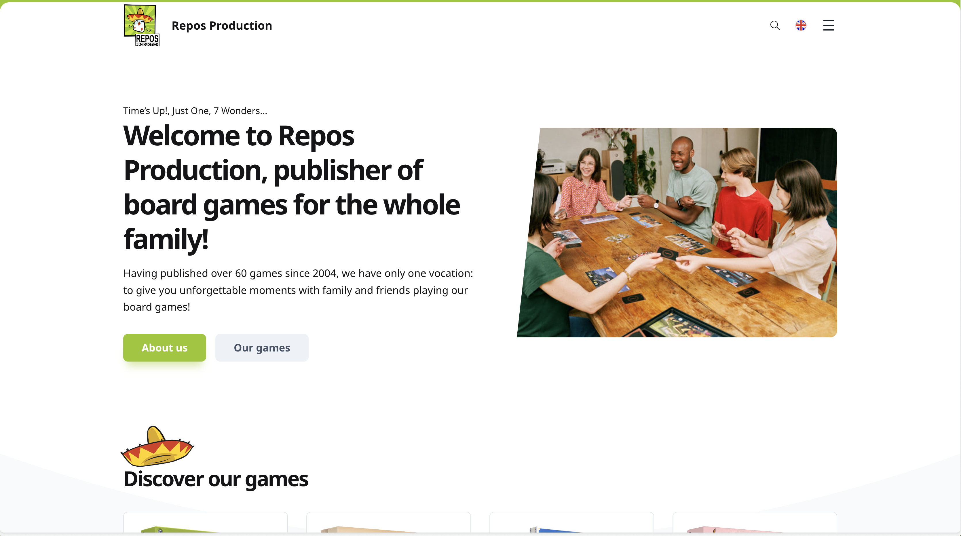 Repos Prod, éditeur de jeux de société